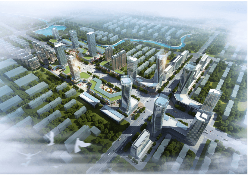 南陵县空间景观规划及城市设计 3