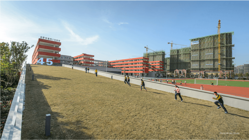 合肥市第四十五中学森林城校区教学楼 3