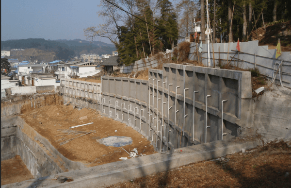 岳西农村合作银行金融大厦深基坑高边支护设计 3